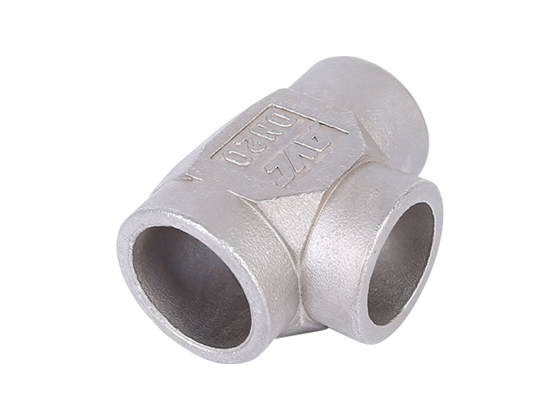 Las piezas fundidas para montaje de tuberías de acero inoxidable son iguales a la T para sistemas de agua